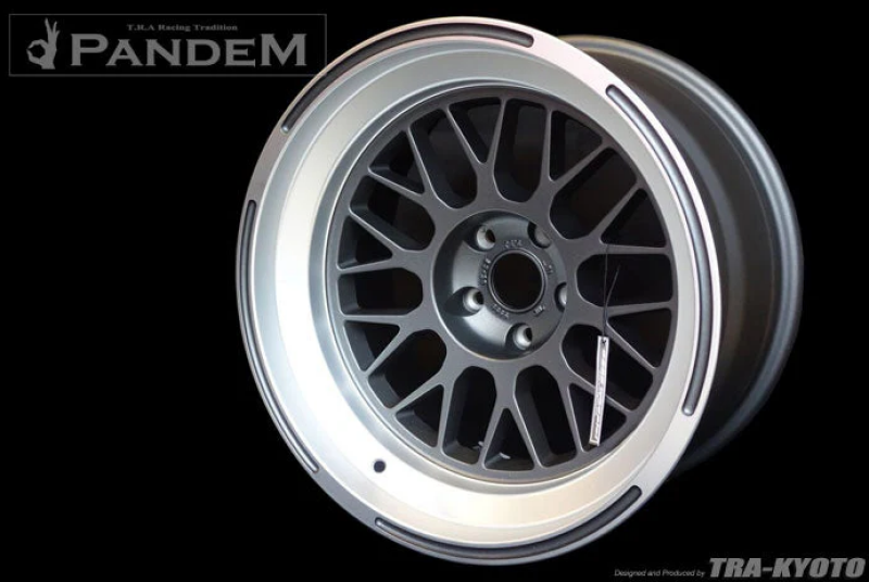 GReddy Pandem 6666 Wheels 18x9.5 -30 5x114.3 Gunmetal