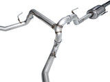AWE Tuning 2021+ Ford F150 Tremor w/ Bumper Cutouts 0FG Non-Resonated Cat-Back w/ Chrome Silver Tips