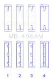 King Engine Bearings Mazda Kl V6 (Size +0.25mm) Main Bearing Set