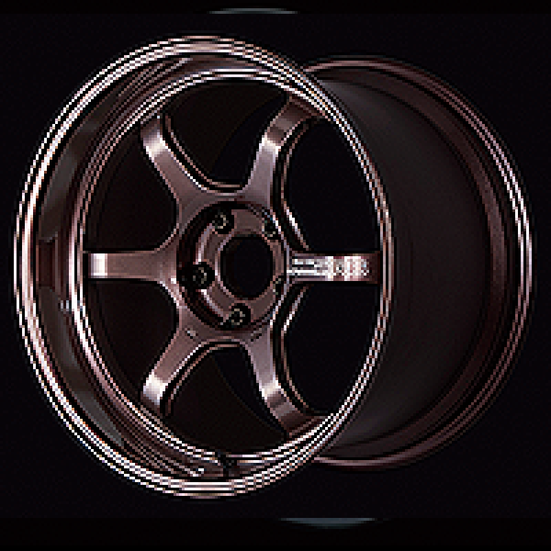 Advan R6 18x10.0 +35 5-114.3 Racing Copper Bronze Wheel