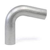 HPS 3.5 inch OD 100 Degree Bend 6061 Aluminum Elbow 16 Gauge w/ 5-5/8 inch CLR