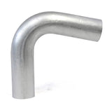 HPS 3.5 inch OD 110 Degree Bend 6061 Aluminum Elbow 16 Gauge w/ 5-5/8 inch CLR
