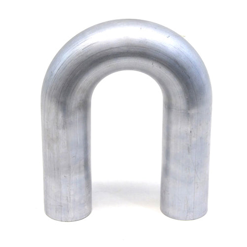 HPS 1-3/8 inch OD 180 Degree U Bend 6061 Aluminum Elbow 16 Gauge w/ 2.5 inch CLR