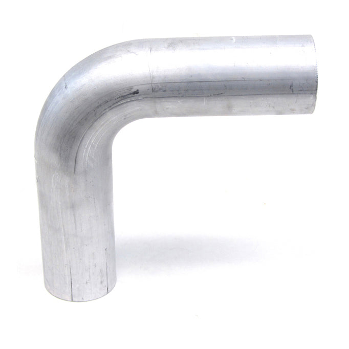 HPS 1.5 inch OD 90 Degree Bend 6061 Aluminum Elbow 16 Gauge w/ 2 inch CLR
