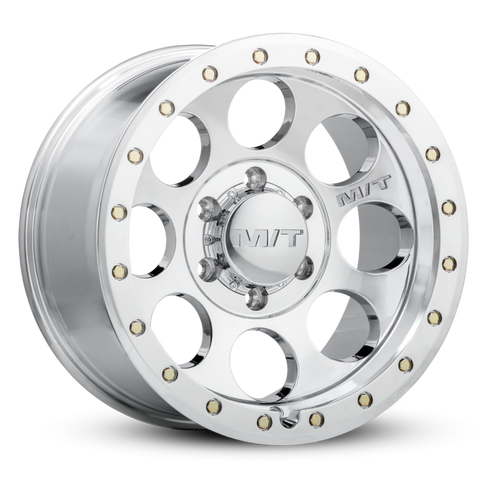 Mickey Thompson Classic Pro Polished Wheel - 18X9 6X120 BP 4.80in BS -5 Offset 67mm Bore - 274581