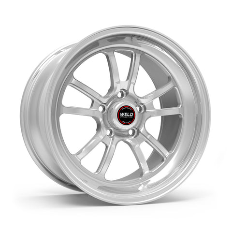 Weld S70 20x10.5 / 5x4.5 BP / 7.5in. BS Polished Wheel (Low Pad) - Non-Beadlock