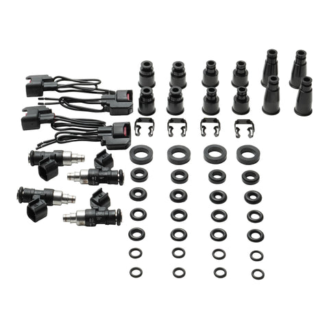 DeatschWerks Universal 4 Cylinder Import Injector Kit - Set of Four 550cc Injectors