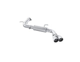 MBRP 21-24 Hyundai Elantra Aluminized Steel 3in Axle-Back Single Rear Exit with Dual Outlet Tip