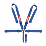 RaceQuip Blue SFI CAMLOCK 5pt PD Lap Seat Belt