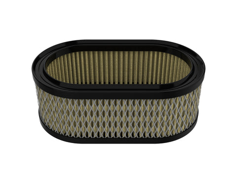 aFe Magnum FLOW Round Racing Air Filter w/Pro GUARD 7 Fits Weber IDA 48 Carburetors (3-1/4 IN H)