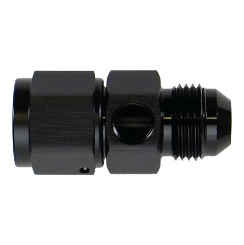 DeatschWerks 8AN Male Flare to Female Flare Swivel with 1/8th NPT