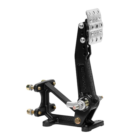 Wilwood Adjustable-Trubar Ratio Pedal - Dual MC - Floor Mount - 5.25:1-6:1