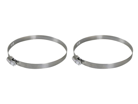 aFe Magnum FORCE Replacement Clamp Kit SAE 140 (6-1/8 IN ID to 9-1/4 IN ID Range) Pair