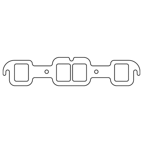 Cometic Oldsmobile 400/425/455 .094in HTG Exhaust Gasket Set - 1.920in x 1.550in Rectangular Ports