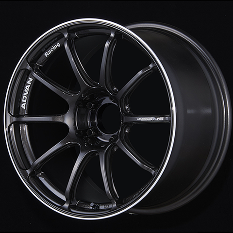 Advan RSIII 18x9.0 / +25 Offset / 5x114.3 / 73mm Bore / Black Gunmetallic and Ring