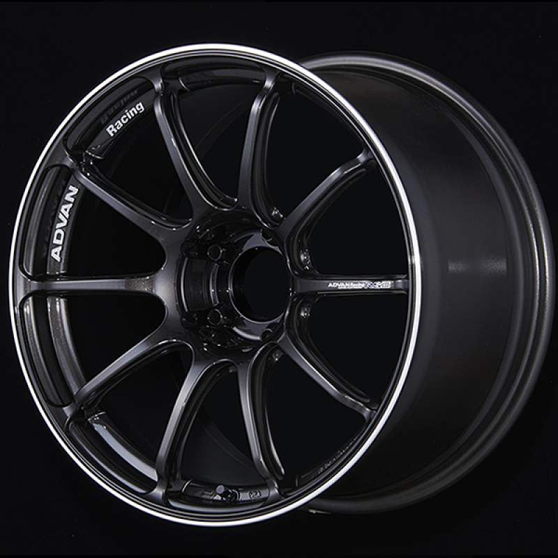 Advan RSIII 19x8.0 / +47 Offset / 5x100 / 63mm Bore / Black Gunmetallic and Ring