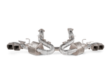 Akrapovic 2020 Chevrolet Corvette Stingray (C8) OPF/GPF Slip-On Line (Titanium) w/ Titanium Tips