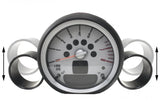 ALTA 07-12 Mini Cooper/S/JCW (Incl. 09-12 Convertible) & 09-12 Clubman Gauge Pod 52-60mm (Single)