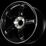 Advan TC4 SE 18x9.5 +45 5x120 Racing Gloss Black and Diamond Cut Wheel