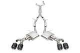 Corsa 22-25 Cadillac CT4 V Blackwing 3in Dual Mode Active Cat-Back 4.5in CF Polished Dual Rear Tip
