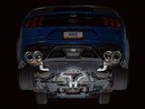 AWE Tuning 21-23 Ford Mustang Mach 1 SwitchPath Cat-Back Exhaust w/ Quad Chrome Silver Tips