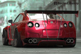 GReddy Rocket Bunny R35 V2 Front Fender Canards