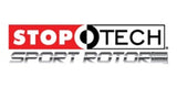 Stoptech 85-87 Toyota Corolla Drilled/Slotted Disc Brake Rotor - Left