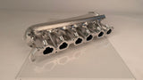 TOYOTA 2JZGTE Billet Intake Manifold 6 Injector, Raw Finish