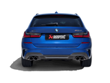 Akrapovic 20-22 BMW M340i (G20, G21) Slip-On Line (Titanium) (Requires BMW Part #18308686640)