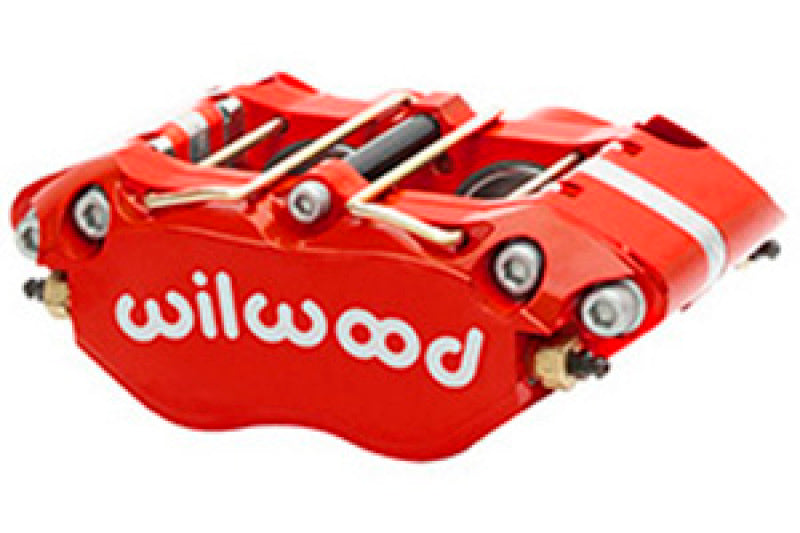 Wilwood Caliper-Dynapro Radial (Thin Pad) 1.75in Pistons .81in Disc - Red