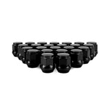 Mishimoto Steel Acorn Lug Nuts M14 x 1.5 - 24pc Set - Black