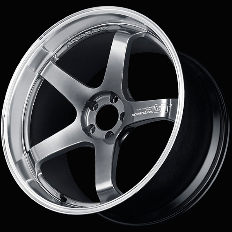 Advan GT Premium Version 20x10.0 / +35 ET / 5x114.3 / 73mm Bore / Machining and Hyper Platinum Black