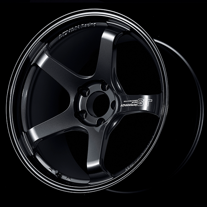 【手渡しのみ】ADVAN Racing GT BEYOND 19 112 +45 Advan GT Beyond 19x9.5 +45 5x120 Racing Titanium Black Wheel