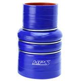 HPS 3.5 inch - 4 inch ID 6 inch Long High Temp 4-ply Reinforced Silicone CAC Coupler Hose Cold Side 89mm - 102mm ID 152mm Length