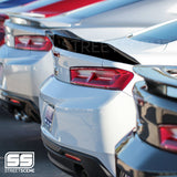 2016-2018 Chevrolet 6th Gen Camaro Body Kit - [SS] (6 Pc Kit w/ Rear Spoiler) Matte Black - by Street Scene