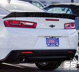 2016-2018 Chevrolet 6th Gen Camaro Body Kit - [SS] (6 Pc Kit w/ Rear Spoiler) Matte Black - by Street Scene