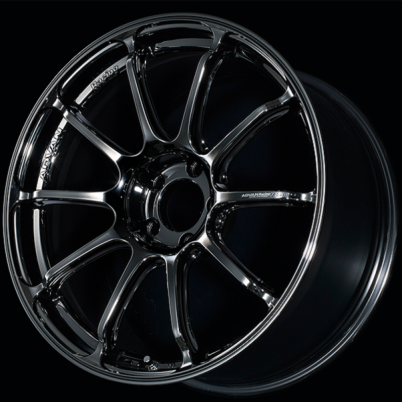 Advan RSIII 19x8.5 / +45 Offset / 5x112 / 66.5mm Bore / Black Chrome