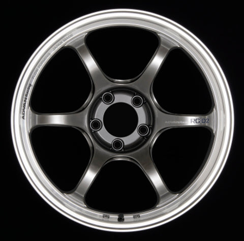 Advan RG-D2 18x9 +00 6x139.7 Machining and Racing Hyper Black Wheel