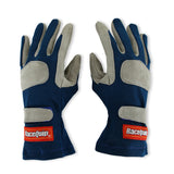 RaceQuip Blue 1-Layer SFI-1 Glove - Large