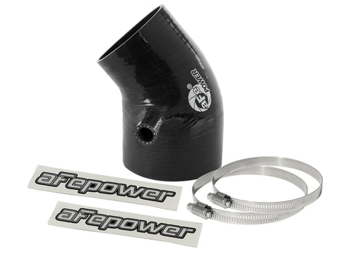 aFe Magnum FORCE Intake Coupling Kit (3-1/4 IN ID to 2-13/16 IN ID x 40 Deg.) Elbow Black