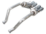 AWE Tuning C6 Chevrolet Corvette Z06/ZR1 Touring Edition Axle-Back Exhaust w/ Chrome Silver Tips