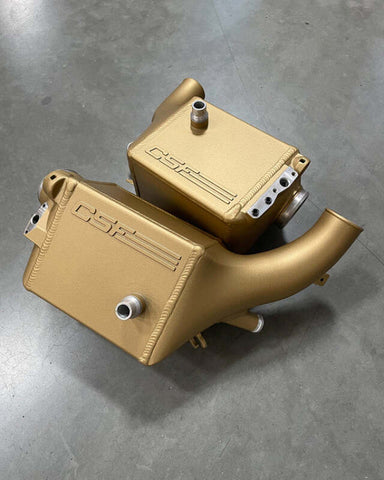 CSF 2014+ BMW X5M (F95) / X6M (F96) / XM (G09) Charge-Air-Cooler - Carbon Ceramic Gold Gloss