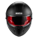 SPARCO Stealth RF Helmet - X Large - Matte Black/Red
