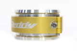 GReddy 3.0 Inch Gold Anodized Aluminum Boost Tube Clamp Set