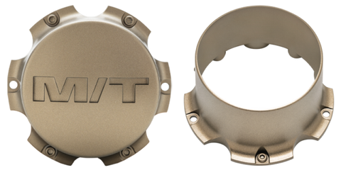 Mickey Thompson 5.28in OD - 5X5.5 5X150 BP Pro Cap Bronze - Bolt On Open - 276054