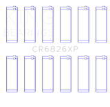 King Engine Bearings Gm/HolDEn 3.6 Lf4/Lfx/Lgx (Size STDX) Connecting Rod Bearing Set