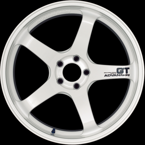 Advan GT Premium Version 19x9.5 / +30 ET / 5x114.3 / 73mm Bore / Racing White