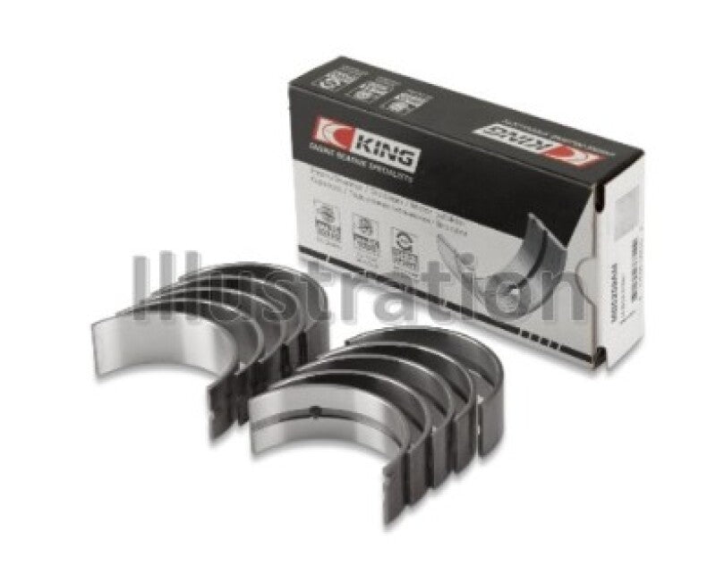 King Engine Bearings Mazda E3/E5/(Size +0.25mm) Main Bearing Set