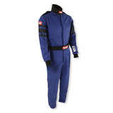 RaceQuip Blue SFI-1 1-L Suit - Medium Tall