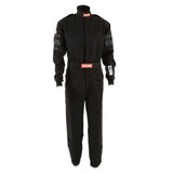 RaceQuip Black SFI-1 1-L Suit - Small